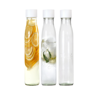 Silicook Premium Water Glass Bottle 1000ml 3 Pieces