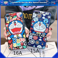 Doraemon ปลอก Vivo 1609 1603 1601 1727 1726 1725โทรศัพท์กรณี Vivo 1724 1723 1721 1720 1719 1718โทรศัพท์ Vivo 1716 1713 1612 1611 1610ฝาครอบโทรศัพท์แต่งหน้ากระจกผู้ถือ Lanyard การ์ตูนซิลิโคน