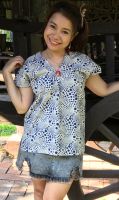 เสื้อพื้นเมือง ผ้าฝ้ายพิมพ์ลาย (Native shirt)