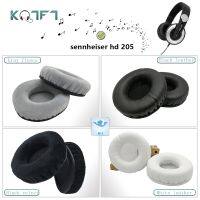 Kqtft สักหลาด1คู่ของเปลี่ยนแผ่นรองหูสำหรับ HD 205ชุดหูฟังหูฟัง earmuff หุ้มเบาะถ้วย