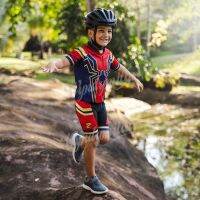 Kids Cycling Jersey Set Boys Summer Cycling Clothing Mtb Ropa Ciclismo Child Bicycle Wear Sports Suit Childrens Cycling Clothes