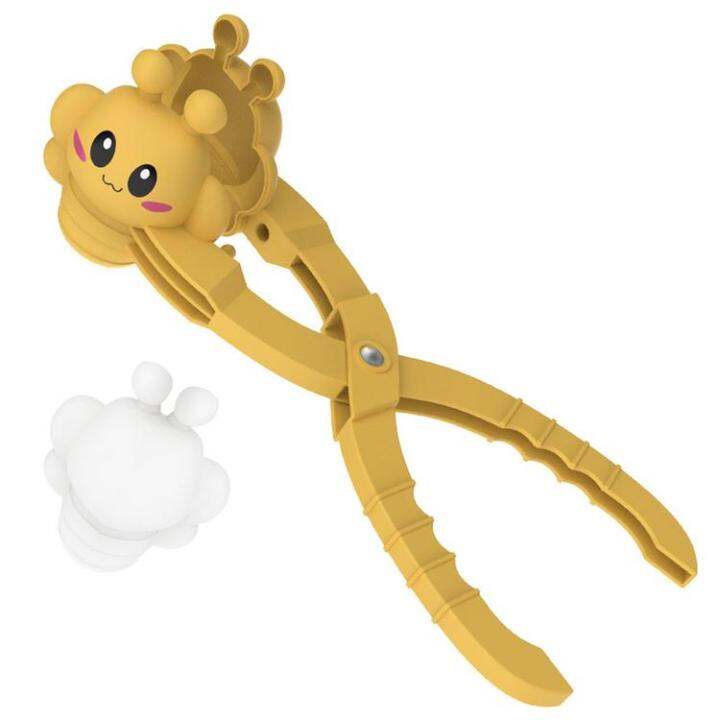 snow-ball-maker-mold-snow-ball-mold-snow-ball-clip-with-bee-shape-for-children-playing-with-snow-toy-clip-for-3-12-kids-adults-standard