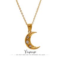 【CC】℗◊ Corinada Yhpup CZ Pendant Jewelry 316 PVD Plated Collar Bijioux