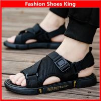 CODkuo0186 Men Shoes Men Fashion Casual Mesh Sandals High-quality Classic Dual-use Mens Sandals Beach Sandals Slippers Size 39-44