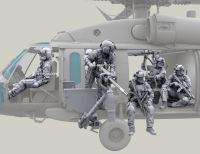 1:35 scale die-cast resin special forces soldiers 7 character scenes need to be assembled and colored by themselves