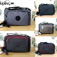 กระเป๋าสะพายข้าง KIPLING RETH CROSSBODY BAG กระเป๋าสะพายข้างหรือ สะพาย Crossbody ได้ วัสดุ Nylon &amp; Polyester 100%(งานแบรนด์แท้outlet)