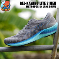 [SALE] รองเท้าวิ่ง Asics Gel-Kayano Lite 2 1011B217 020 สี เทาพื้นฟ้า ของแท้แน่นอน