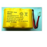 Machine Cordless mother battery BG0007 compatible 2/3AA 300MAH 3.6V