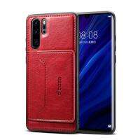 หรูหราR EtroหนังPUยืนกรณีสำหรับHuawei P30 Liteหลายผู้ถือบัตรกระเป๋าสตางค์ปกCapa