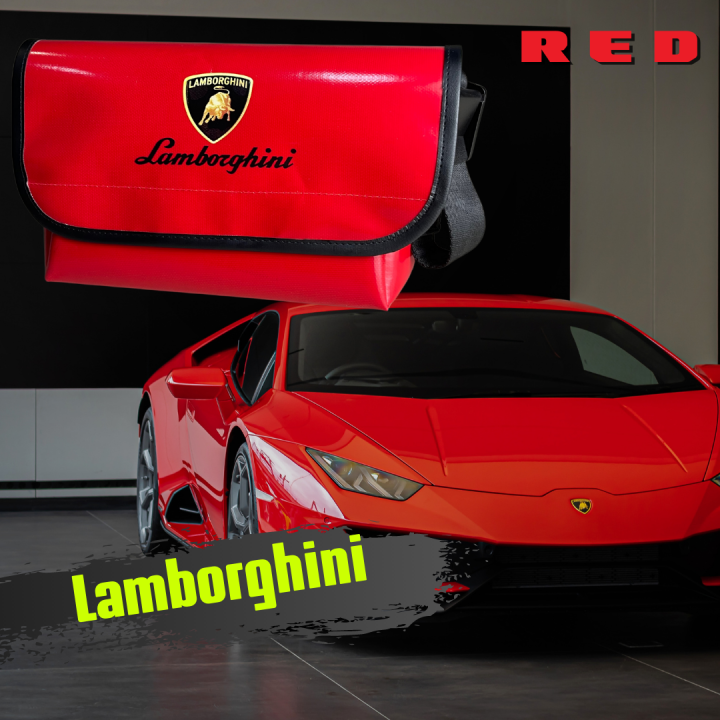 กระเป๋า-lamborghini-ลัมโบร์กีนี-กระเป๋าสะพายข้าง-กระเป๋าผ้าใบ-กระเป๋าสะพายไหล่-ยอดนิยม-กระเป๋าวัยรุ่น-สุดเท่