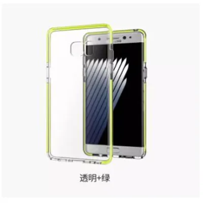 Fusion สีทึบซิลิโคนกรอบ TPU ฝาหลังเคสโทรศัพท์สำหรับ Samsung Galaxy Note FE / Fan Edition/หมายเหตุ7