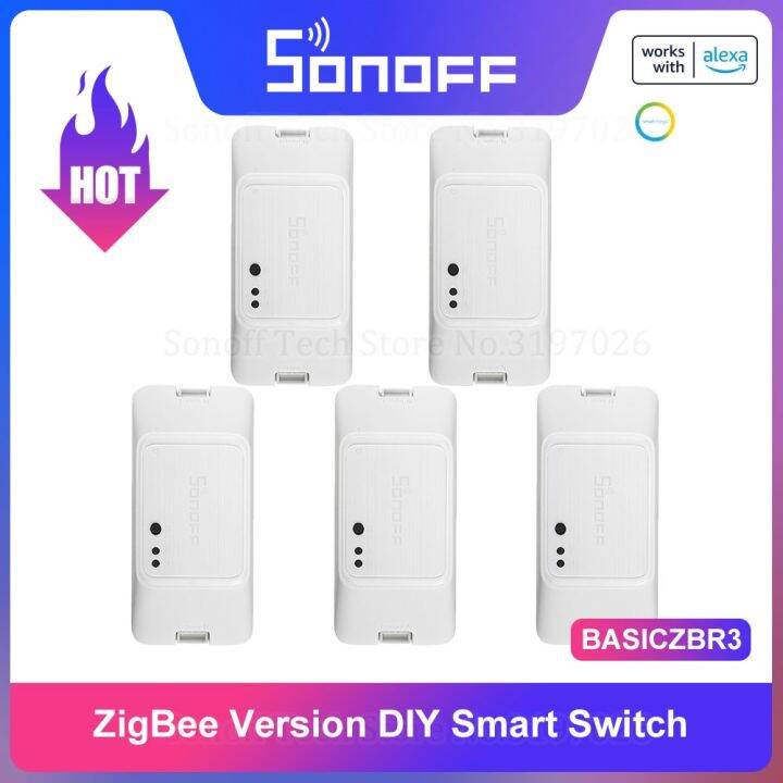 Itead Sonoff Basiczbr3 Zigbee Diy Smart Light Switch Timing Relay ...