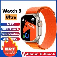 ZZOOI 2023 Smart Watch Ultra Series 8 NFC Smartwatch Men Women Bluetooth Calls Wireless Charging Fitness Bracelet 2 Inch HD Screen