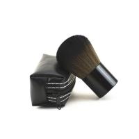 Short handle repairing powder blush brush, metal base cap brush KABUKI mushroom brush