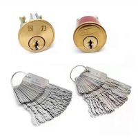 【YF】 2022 hot 25 in 1 Locksmith Tools Lock Keys Set for Bull Head S Groove For One Word Locks