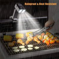 Smart Touch Grill Light Led Portable Bbq Flashlight Lamp Outdoors Grill For Lighting With Handle Mount Clip For Barbecue Tool Cooking Utensils