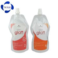 ยายืดผม ชวาร์สคอฟ แกลทท์ สูตร 2 Schwarzkopf Strait Glatt 2 (400 ml.) สำหรับผมที่ผ่านการทำสีและพรุนมาก พร้อมผลิตภัณฑ์โกรกผม (400 ml.)