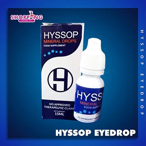 HYSSOP EYE DROP / MINERAL DROPS FOR YOUR EYES NEEDS / REMOVE PTERYGIUM