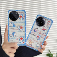 เคสโทรศัพท์ Realme11 4G NFC Phone Case เคส Realme 11 5G Realme C51ลดกระหน่ำเคสการ์ตูนโดราเอมอนน่ารักซิลิโคนใสเคสนิ่มกันกระแทก2023