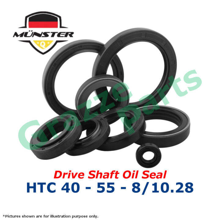 (1pc) Münster (FKM) Driveshaft Drive Shaft Oil Seal for Proton Saga FLX