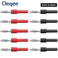 Cleqee P7022ขั้วต่อแบบ Diy ขยายช่องเก็บได้ขนาด4มม. ปลั๊ก4มม. 10ชิ้นสำหรับทดสอบลำโพงตัวแปลง10a 30V