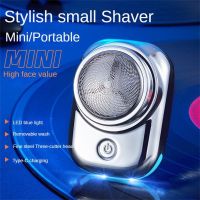 Mini Small Electric Vehicle Shaver Outdoor Travel Portable Water Wash Razor Wholesale Mens Compact Three Bridges Car Razor