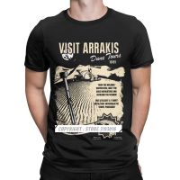 Printed Visit Arrakis Cotton Fashion Tshirt Herbert Frank Sandworm Science Fiction T Shirt Christmas Streetwear