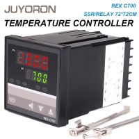 AC 220V Temperature Controller REX-C700 C700 Thermocouple PT100,K Universal Input Relay Output 72*72mm Thermostat