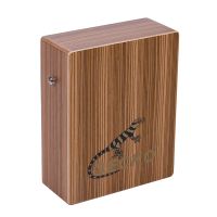 C-68B Cajon Box Drum Flat Hand Drum Hand Percussion Cajon Box Drum with Drum Bag Drum Strap 5-Drum Kit Percussion Instrument