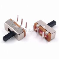 20Pcs on-off mini Slide Switch SS12D00 SS12D03G5 3pin Curved Needle 1P2T 2 Position High quality toggle switch Handle 5mm Electrical Circuitry  Parts