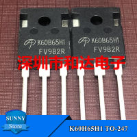 2ชิ้น K60B65H1 TO-247 AOK60B65H1 TO247 60A/650V IGBT ทรานซิสเตอร์