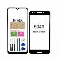 【Trusted】 for alcatel 3x 2019 5048 front screen glass panel (no touch screen) for alcatel a30 fierce 5049 ot5049 outer glass pancel cover