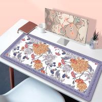 Mousepad Gamer Retro Flower Xxl Mousepad อุปกรณ์เกมพีซี