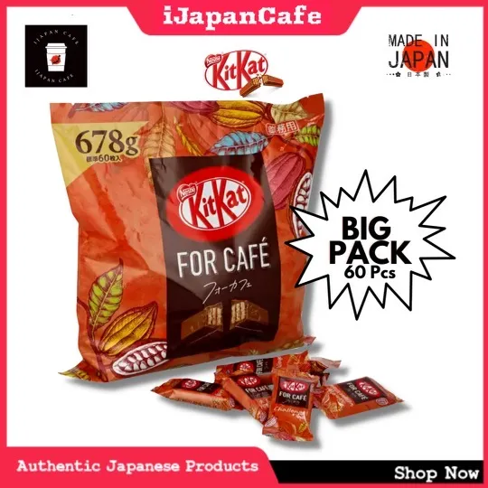 KITKAT JAPAN CHOCOLATE FOR CAFE LIMITED EDITION 60 MINIS Expiration