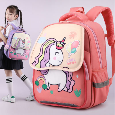 Unicorn dinosaur Backpack for kids Student Large Capacity lightweight  Fashion Personality Multipurpose Female Bags