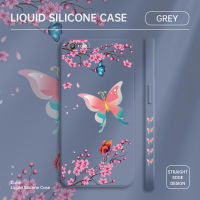 เคสโทรศัพท์สำหรับ iPhone 6 6 Plus iPhone 6S 6S Plus เคสลายการ์ตูนน่ารักนักบินอวกาศเคสโทรศัพท์คลุมทั้งหมดน้ำรูปแบบขอบสี่เหลี่ยมปลอกซิลิโคนเคสป้องกันเคส