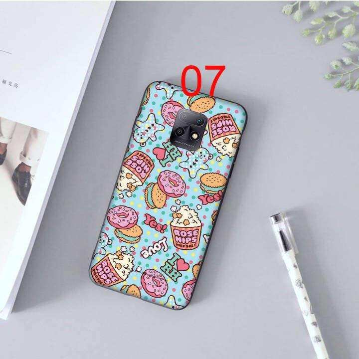 biscuit-อ่อนนุ่ม-ซิลิโคน-เคสโทรศัพท์-หรับ-iphone-xr-7-6s-6-11-5s-xs-5-8-se-max-plus-x-pro-black-ปก