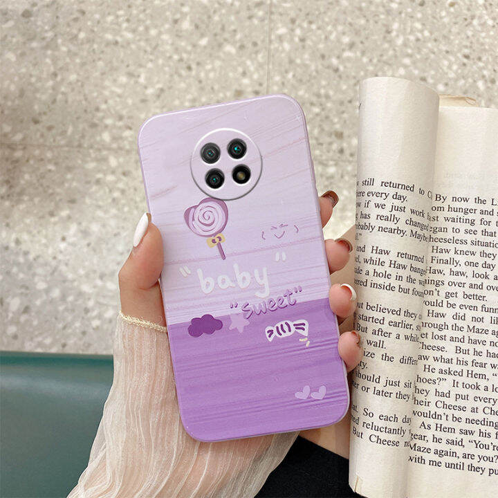 เคส-xiaomi-redmi-note-9t-5g-เคสโทรศัพท์ซิลิโคน-tpu-ฝาหลังเรดมี่ปลอกอ่อนทาสี-note9t