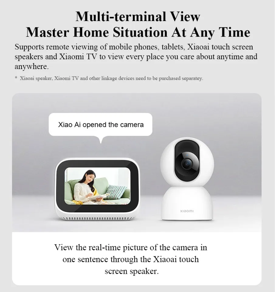 mi home security camera 360 remote view