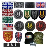 ✸ United Kingdom Flag Embroidery Patch SAS British Army Military Patches Tactical Emblem Appliques UK Embroidered Badges PVC Badge