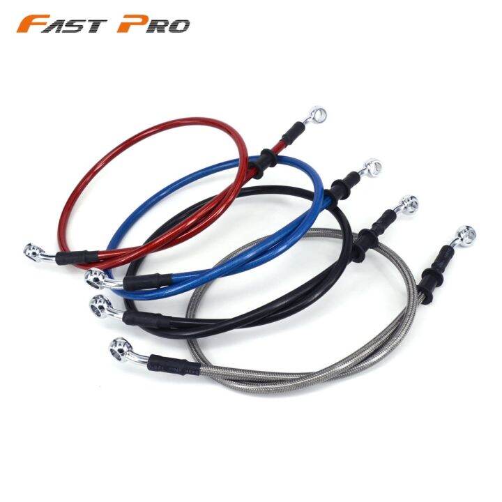 Motorcycle 500mm 2000mm Braided Steel Hydraulic Reinforced Brake Clutch Radiator Oil Cooler Hose 