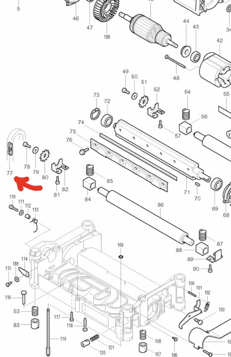 makita-2012nb-no-77-โซ่-อะไหล่-เครื่องรีดไม้-ของแท้-เครื่องรีดไม้-เครื่องไสไม้-กบไสไม้-225520-5