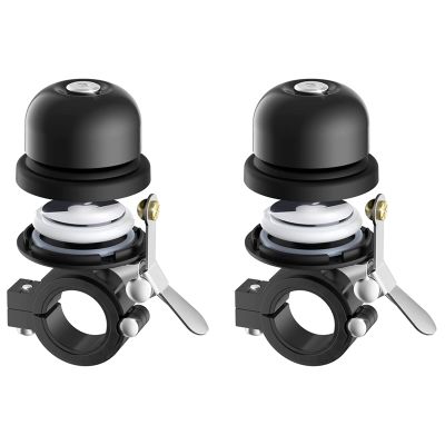 2X Bicycle Bell for Apple AirTag Case Protective Cover for Bicycle Tracker Locator Mountain Road Bike Horn Sound Alarm