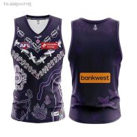 ฟุตบอล 2023Rugby World Cup 2023 AFL Felimantu Indigenous Edition Vest Sleeveless Rugby Jersey Football Jerseys High Quality Size S-3XL