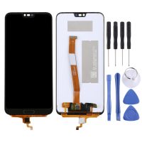 หน้าจอ LCD ของ OEM Huawei Honor 10ที่มี Digitizer ประกอบเต็มตัวเครื่องไม่รองรับการระบุลายนิ้วมือ (สีดำ) 【ADDFUN】