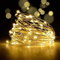 LED String Lights Copper Wire Fairy Lights Christmas Holiday Garland For Indoor Bedroom Home Wedding Party Decoration Night Lamp