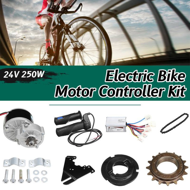 ชุดแปลงมอเตอร์ไฟฟ้าสําหรับจักรยานสกูตเตอร์-ชุดแปลงจักรยานเป็นจักรยานไฟฟ้า-มอเตอร์และแบตเตอรี่ติดจักรยาน-เซ็ต-12-ชิ้น-ชุดอุปกรณ์เสริมสําหรับรถจักรยาน