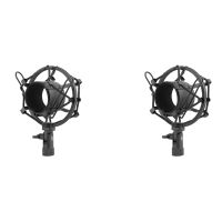 2X Metal Shockproof Studio Recording Microphone Shock Mount Spider Mic Holder Clip for Broadcast Computer BM800