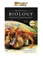 Essential Biology (ปู) By ดร.ศุภณัฐ ไพโรหกุล หนังสือสรุปหลักชีววิทยา ที่จำเป็นสำหรับระดับชั้นมัธยมศึกษา