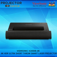 VIEWSONIC X2000B-4K | 4K HDR ULTRA SHORT THROW SMART LASER PROJECTOR